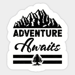 Adventure Awaits Sticker